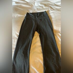 Lululemon grey yoga pants flare